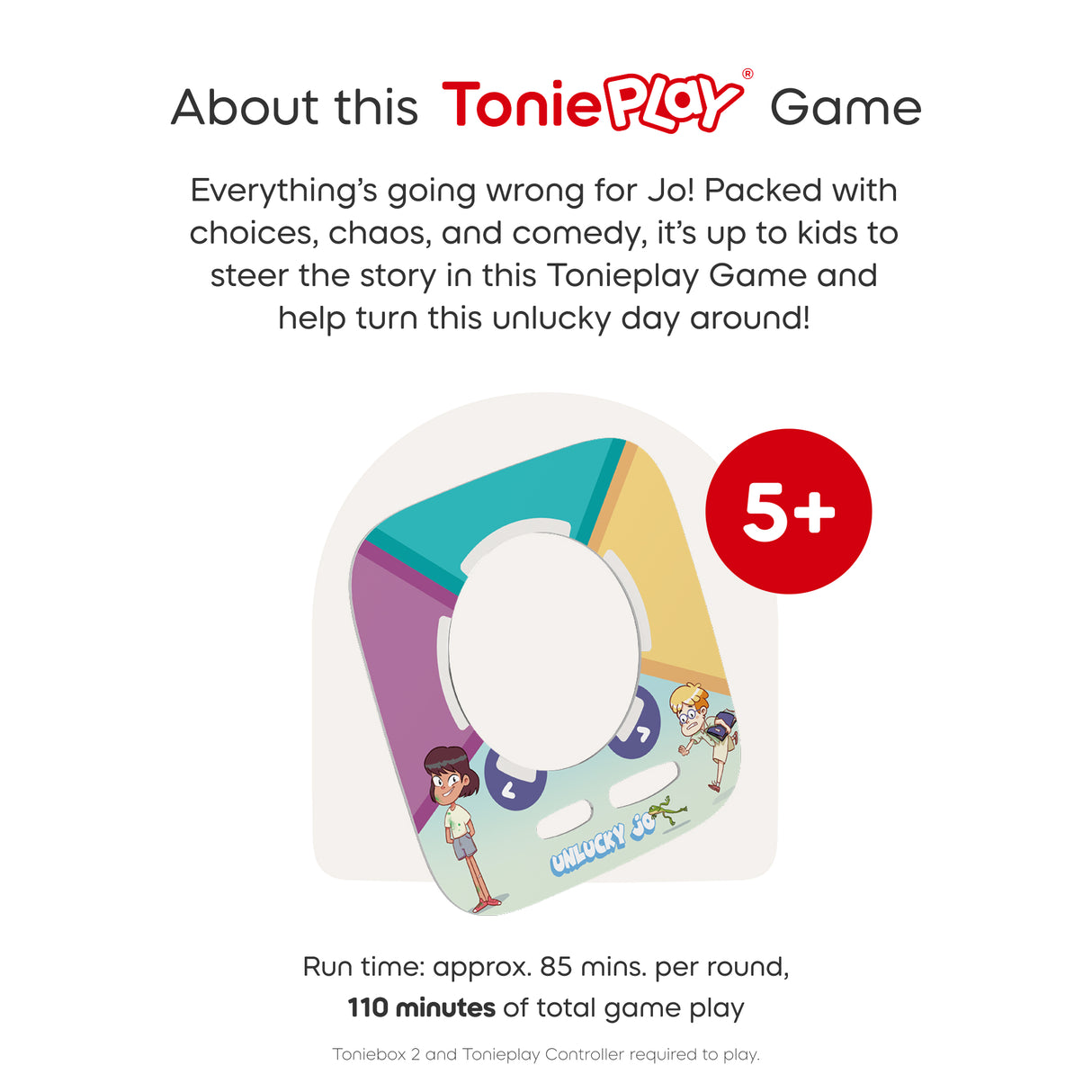 PRE-ORDER |Tonieplay Unlucky Jo: A Fun Day of Chaos Tonieplay Game UK