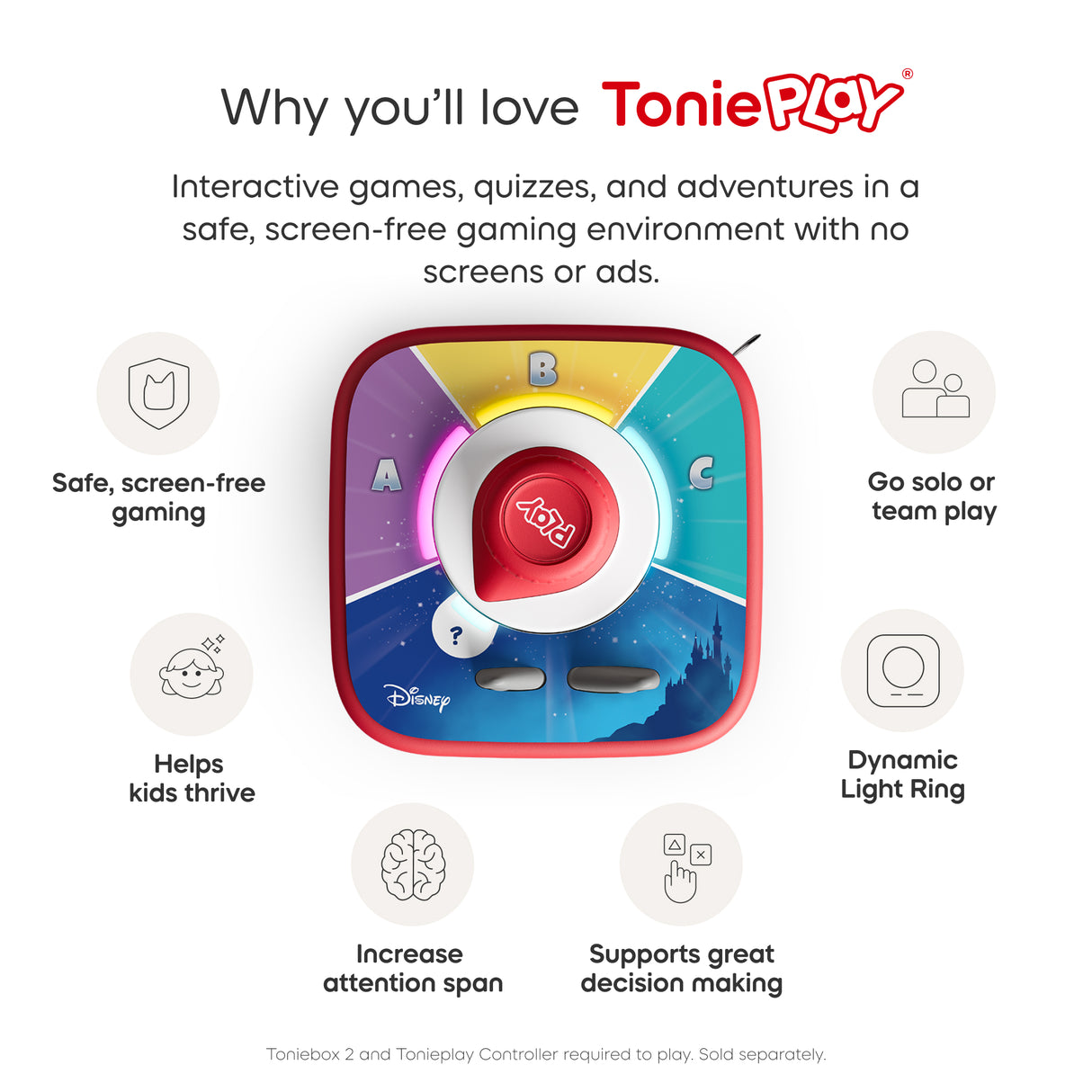 Tonieplay Disney Quiz Kingdom UK