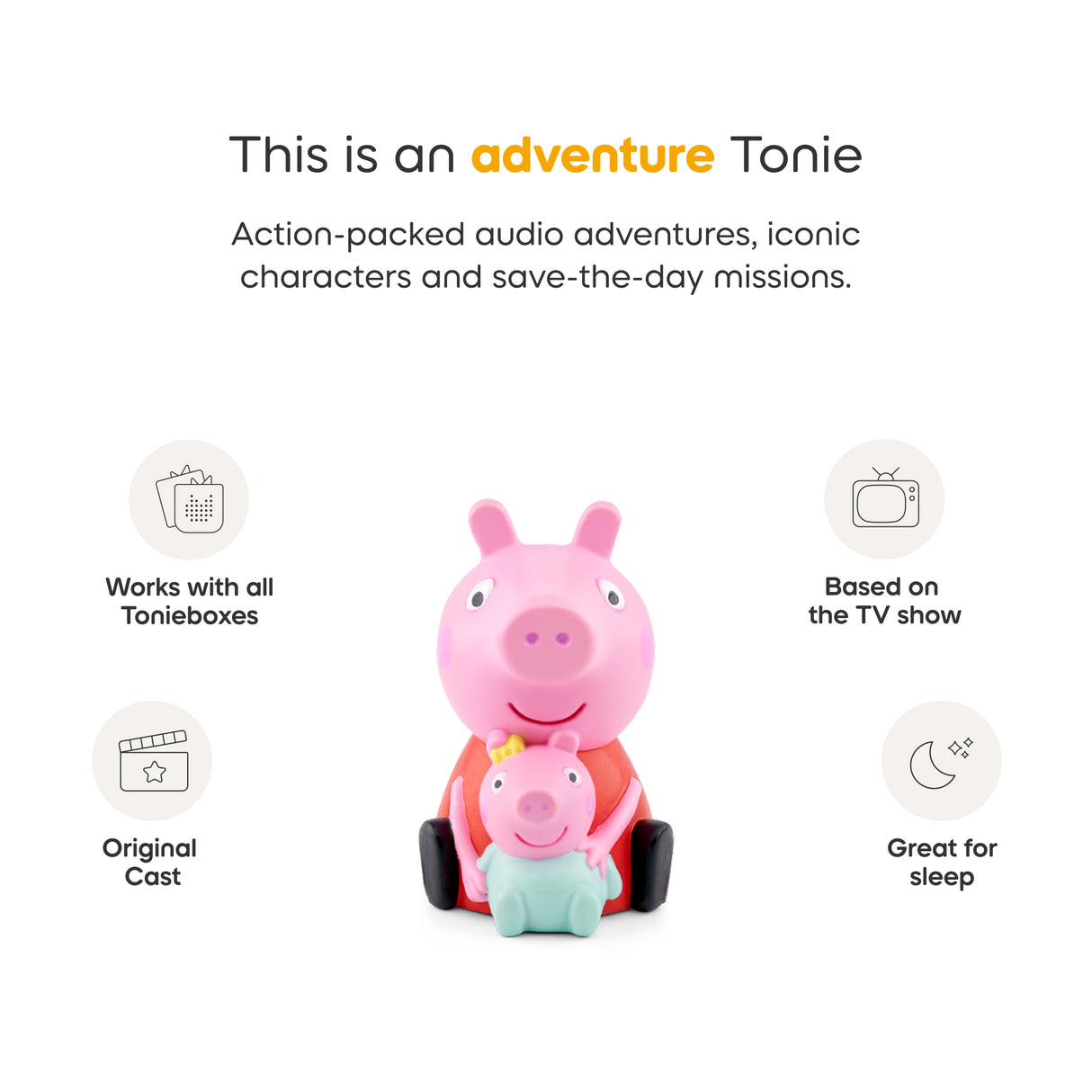 Tonies Audio Character - Peppa Pig: The New Baby (UK)