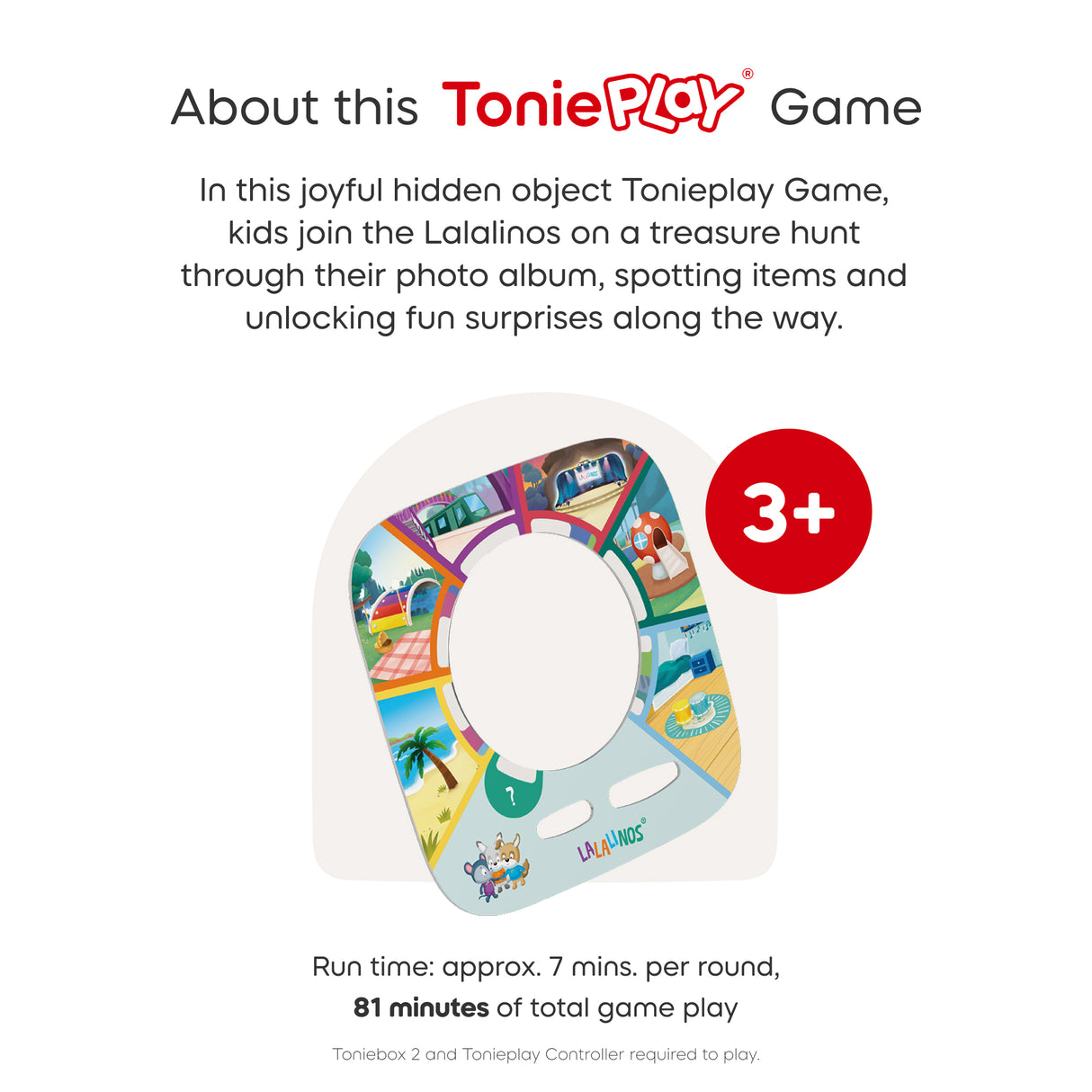 PRE-ORDER |Tonieplay Lalalinos: Find the Photo UK