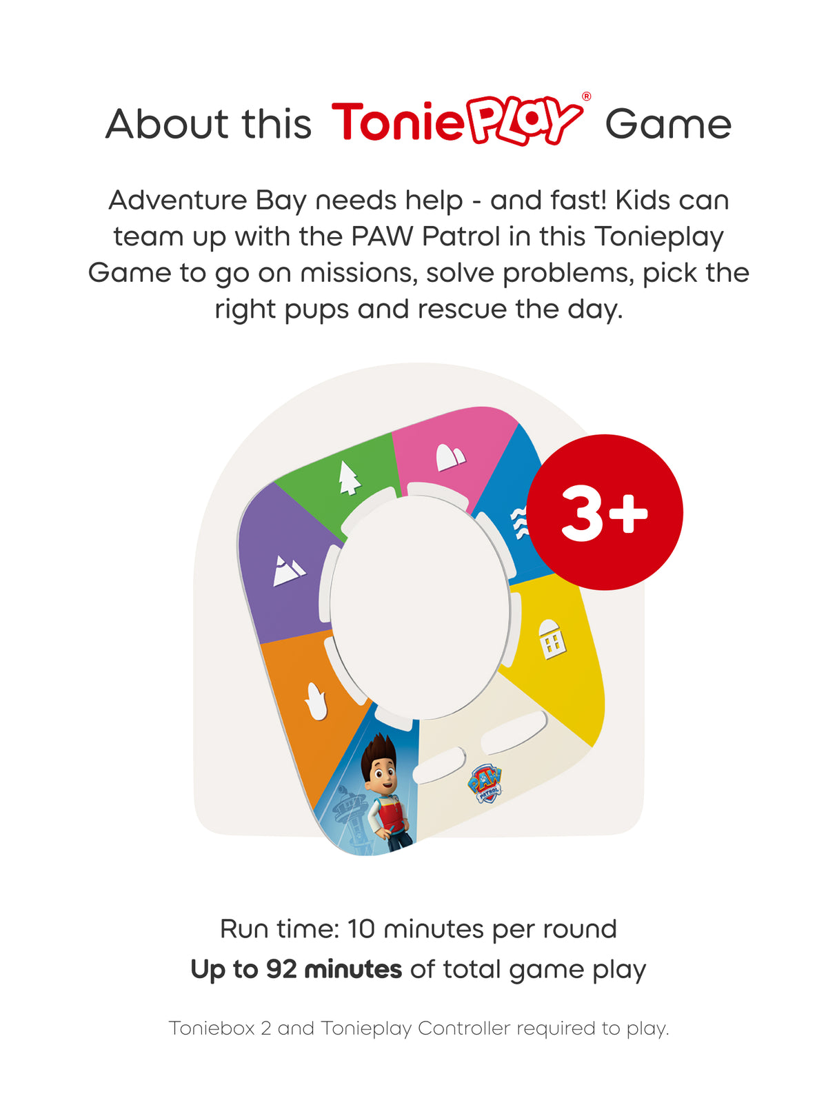 Toniebox 2 Cloud Pink Play Set Paw Patrol Chase UK