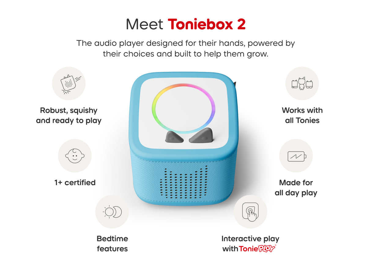 Toniebox 2 Sky Blue Play Set Paw Patrol Chase UK