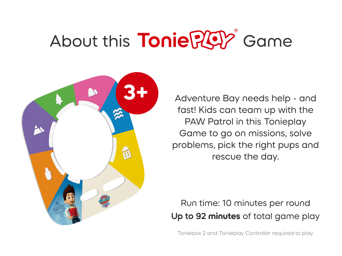 Toniebox 2 Sky Blue Play Set Paw Patrol Chase UK