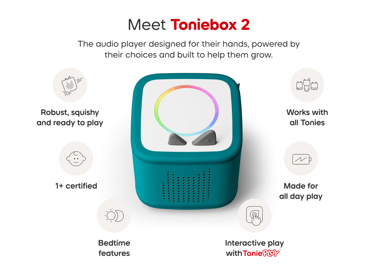 Toniebox 2 Tropical Teal Play Set Paw Patrol Chase UK