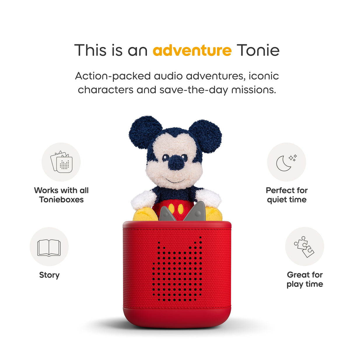 Mickey Mouse Cuddle Tonie Character