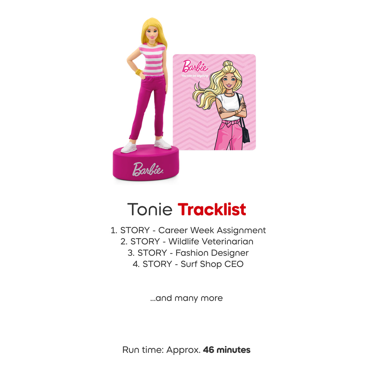 Tonies Audio Character - Barbie: You Can Be Anything Tonie