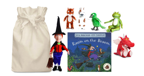 Room on the Broom Soft Toy Story Sack - Little Whispers