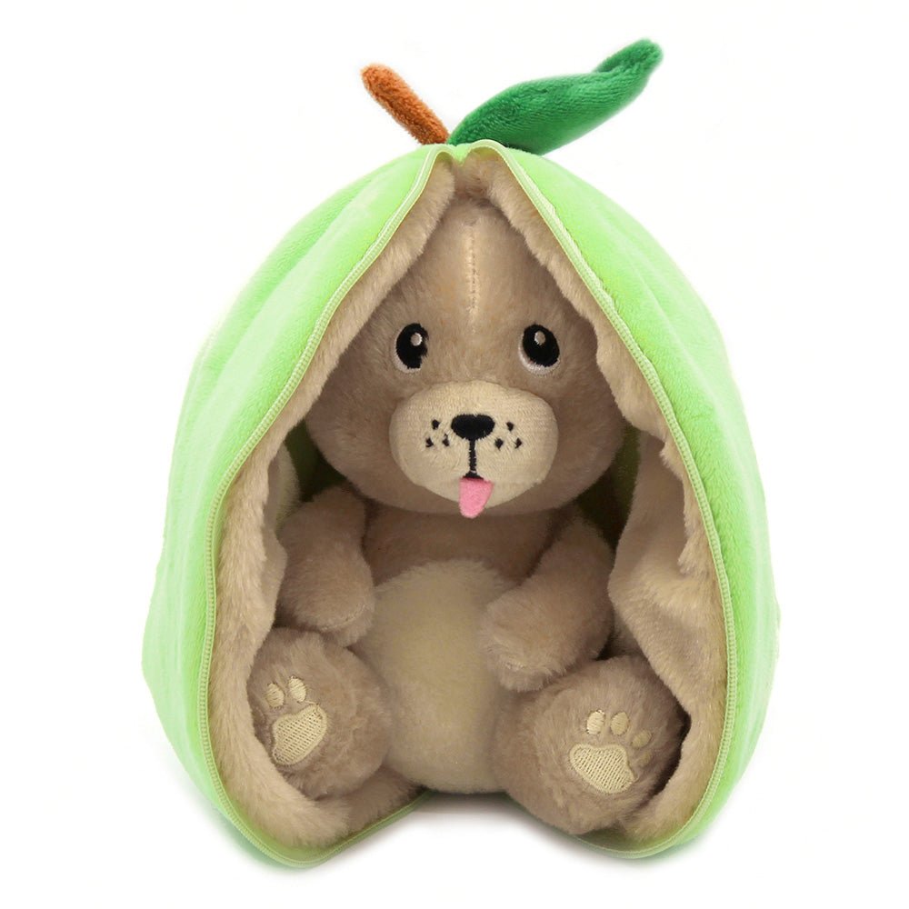 Flipetz Crocket the Dog/Apple 2-in-1 Soft Plush Collectable (Pre-Order due in April) - Little Whispers