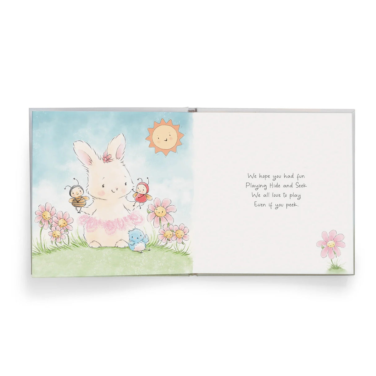 Bunnies by the Bay 'Hide and Seek in Blossom's Garden' Padded Book  - Little Whispers