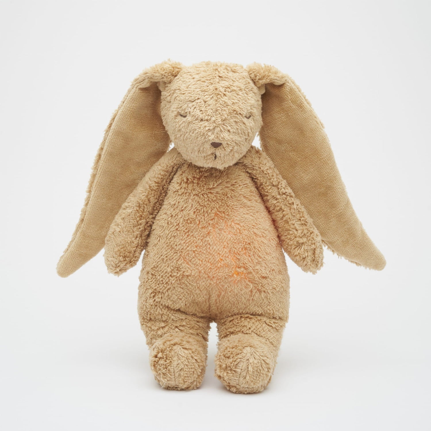 Moonie Cappuccino Nature Bunny - The Organic Hummy Bunny with Lamp - Little Whispers