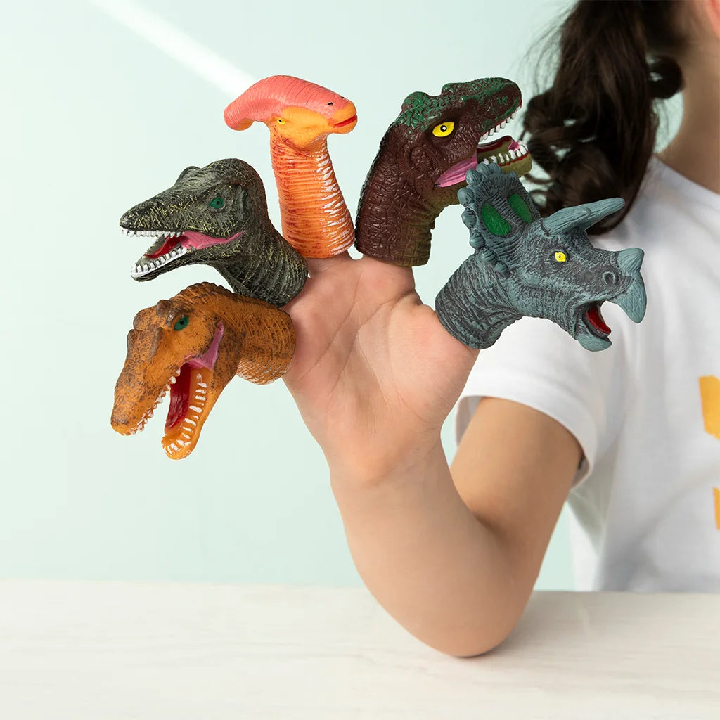 Dinosaur finger puppets (set of 5)