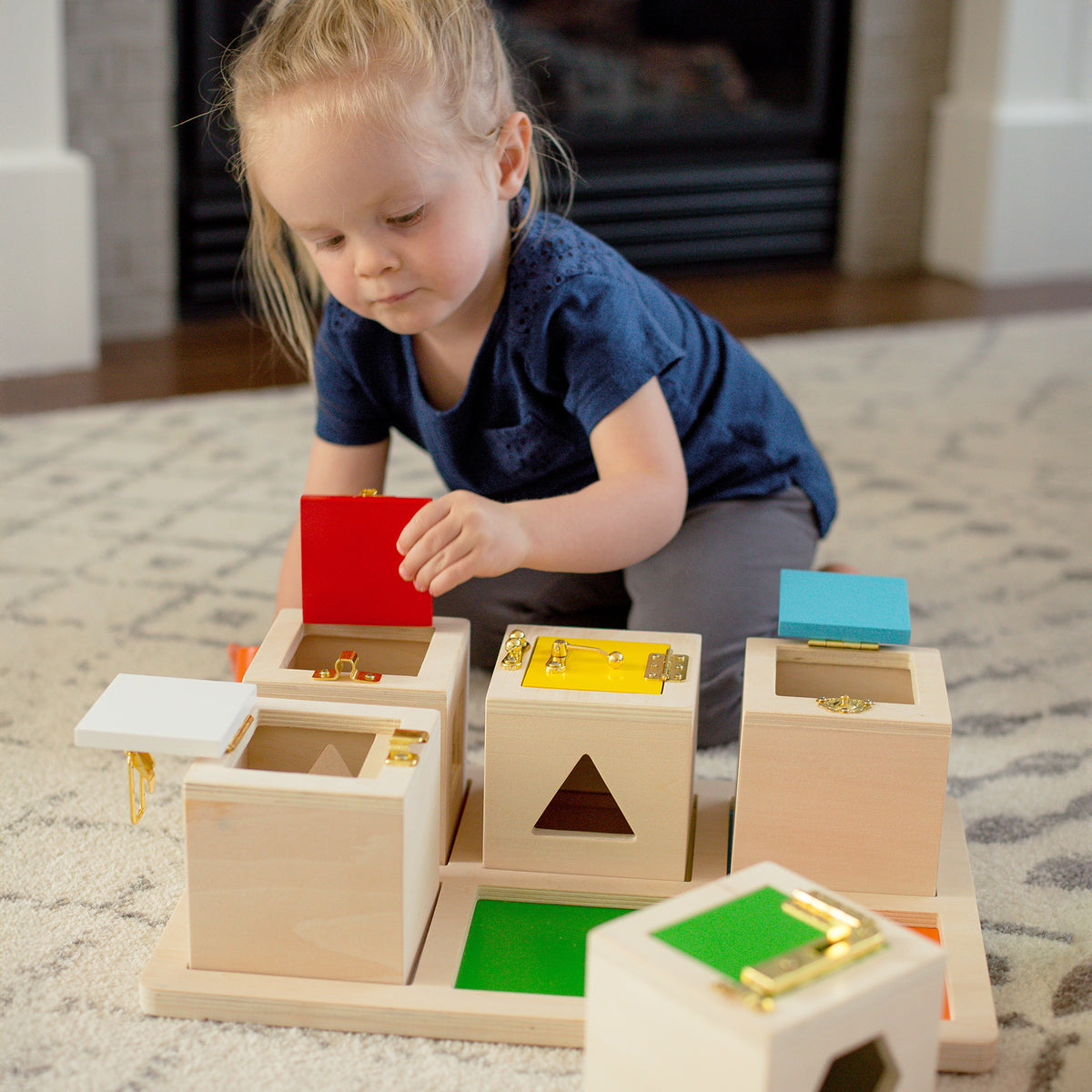 Guide Craft Peekaboo Lock Boxes Set of 6 (Direct Shipping UK)
