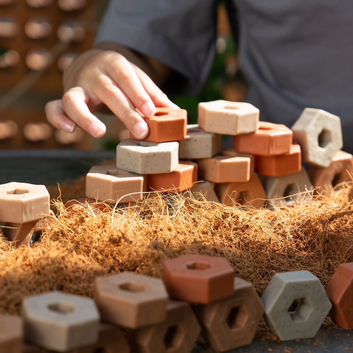 Guidecraft Little Pavers 60 pc set