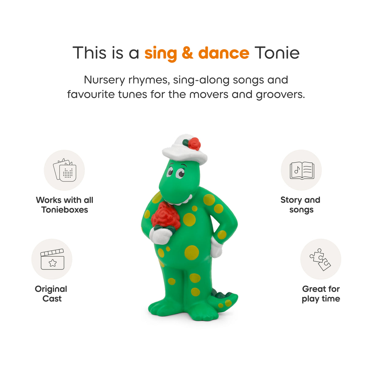 The Wiggles: Dorothy Dinosaur Audio Classic Tonie Character