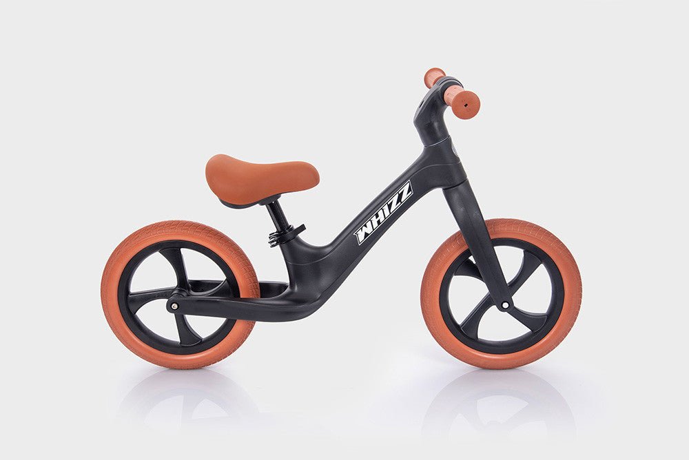 Whizz Balance Bike - Black Bike (Direct Shipping) - Little Whispers