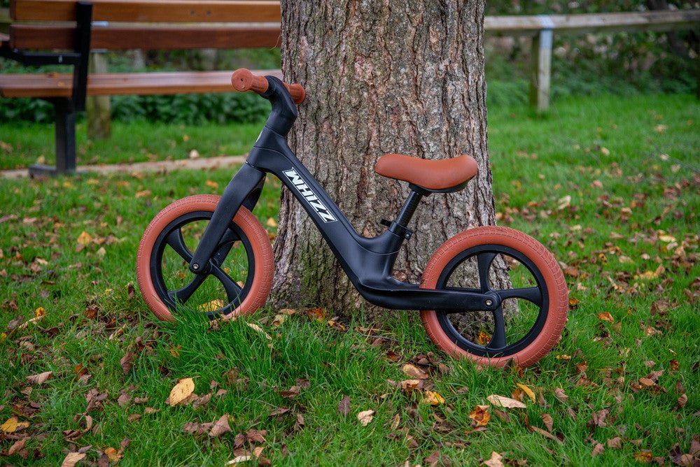 Whizz Balance Bike - Black Bike (Direct Shipping) - Little Whispers