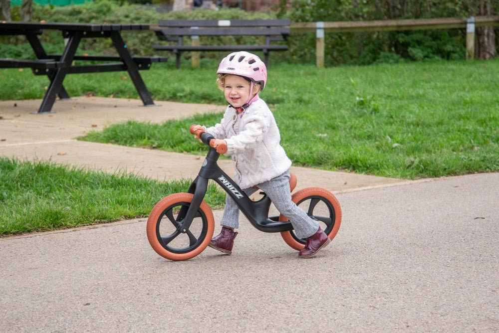 Whizz Balance Bike - Black Bike (Direct Shipping) - Little Whispers