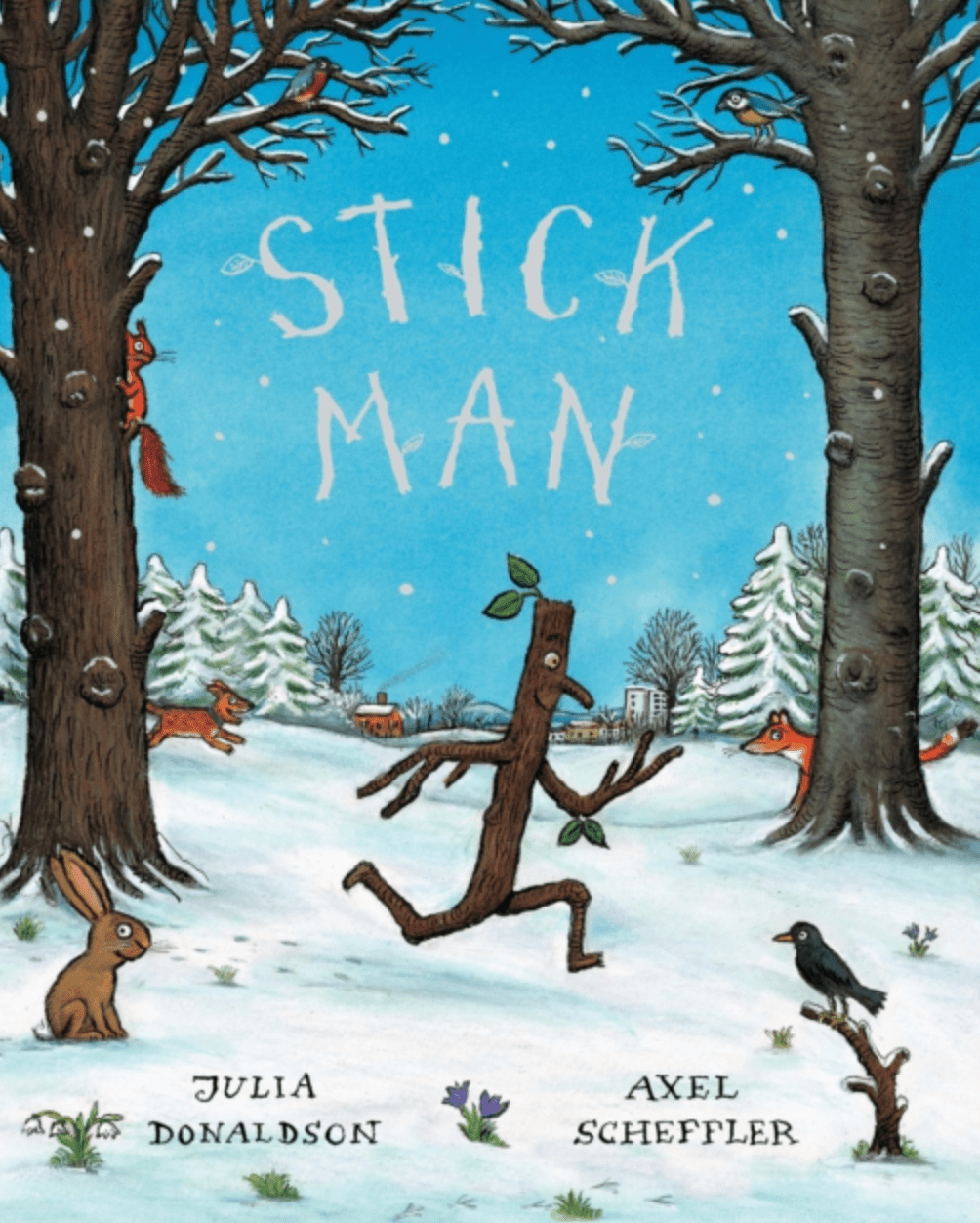 Stick Man Story Sack with Lanka Kade and Soft Toy Stickman - Little Whispers