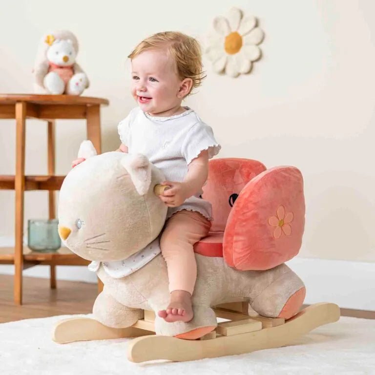 Nattou Lana the Cat Rocker – Mila, Zoe and Lana (Direct Shipping) - Little Whispers