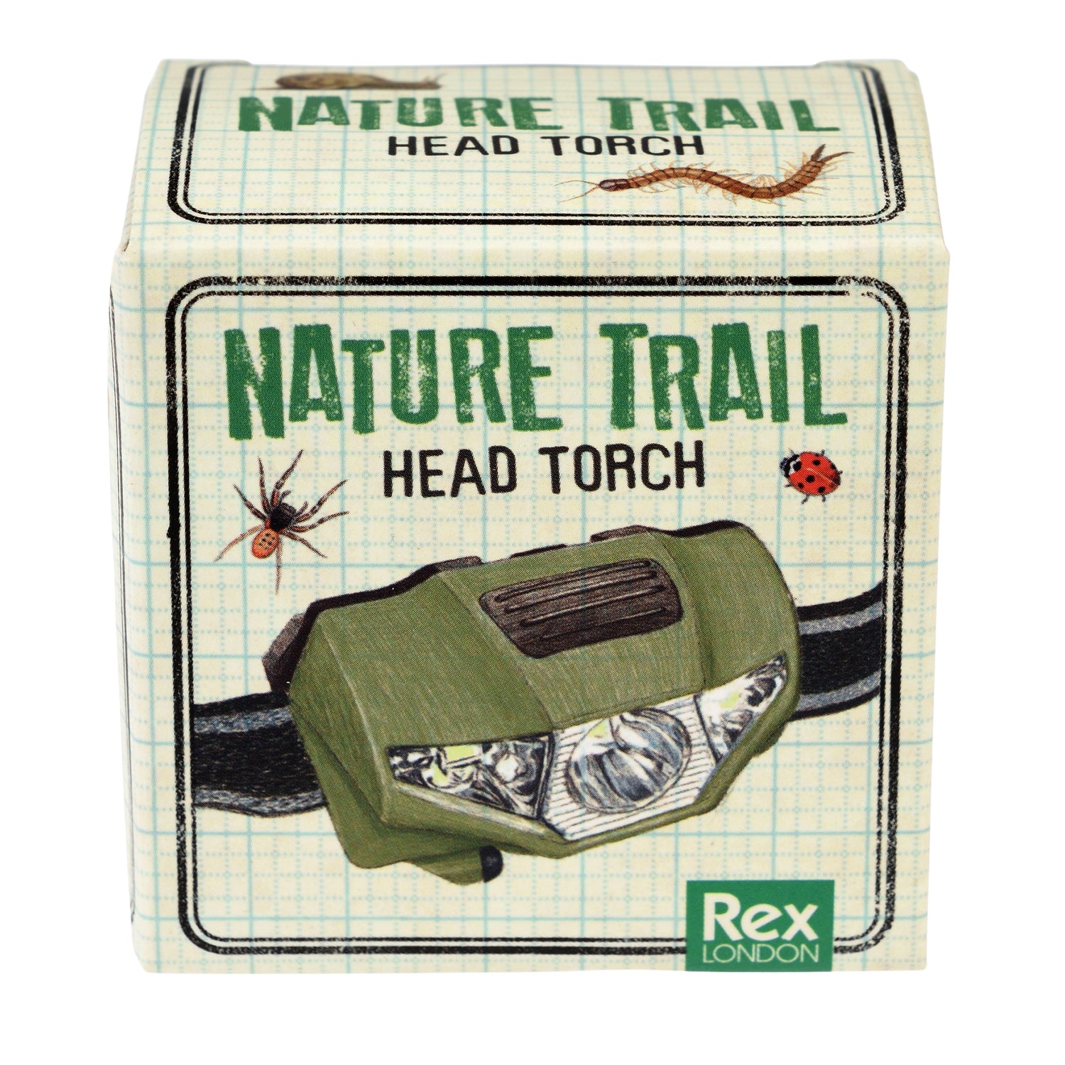 Childrens LED head torch - Nature Trail