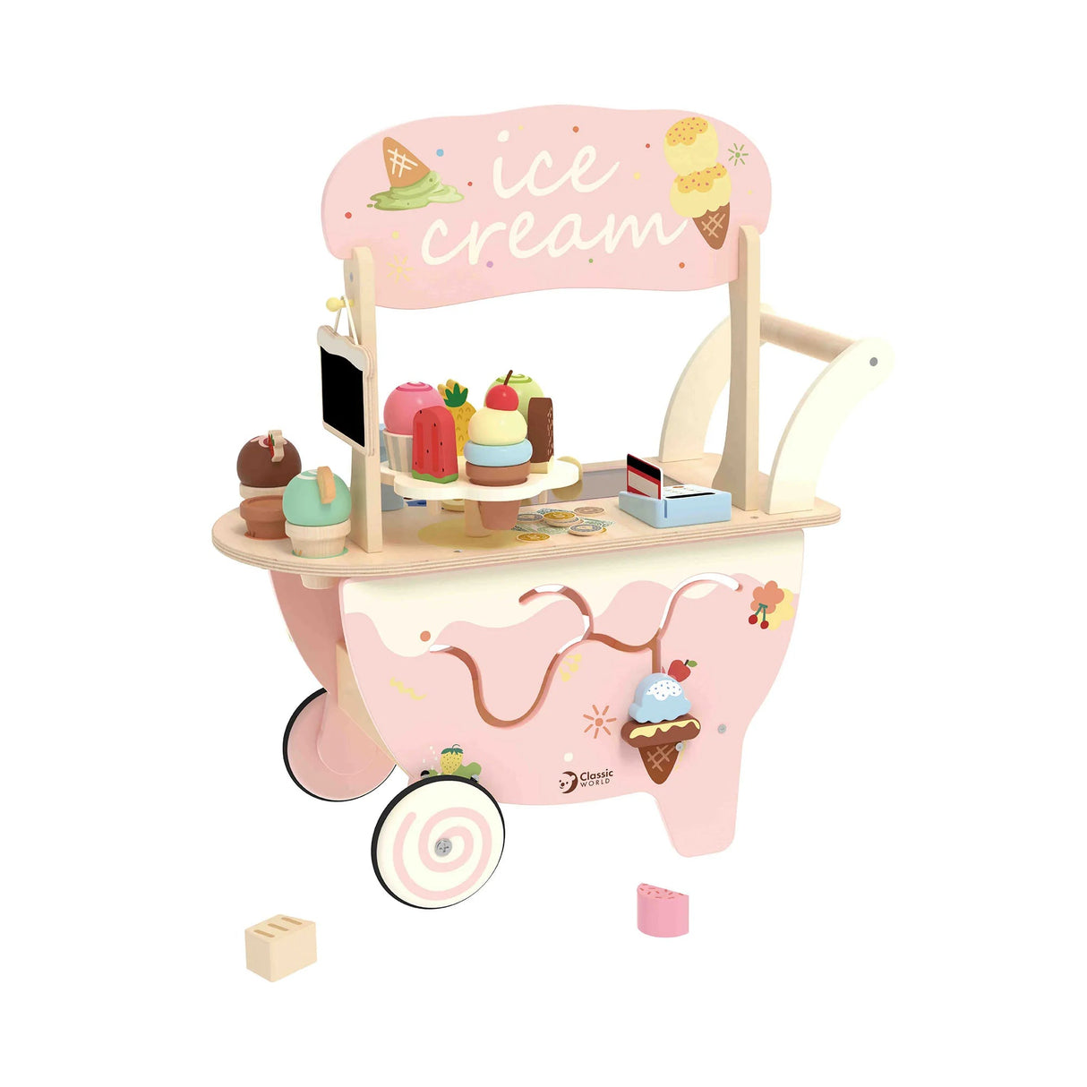 Classic World Ice Cream Cart (Direct Shipping) - Little Whispers