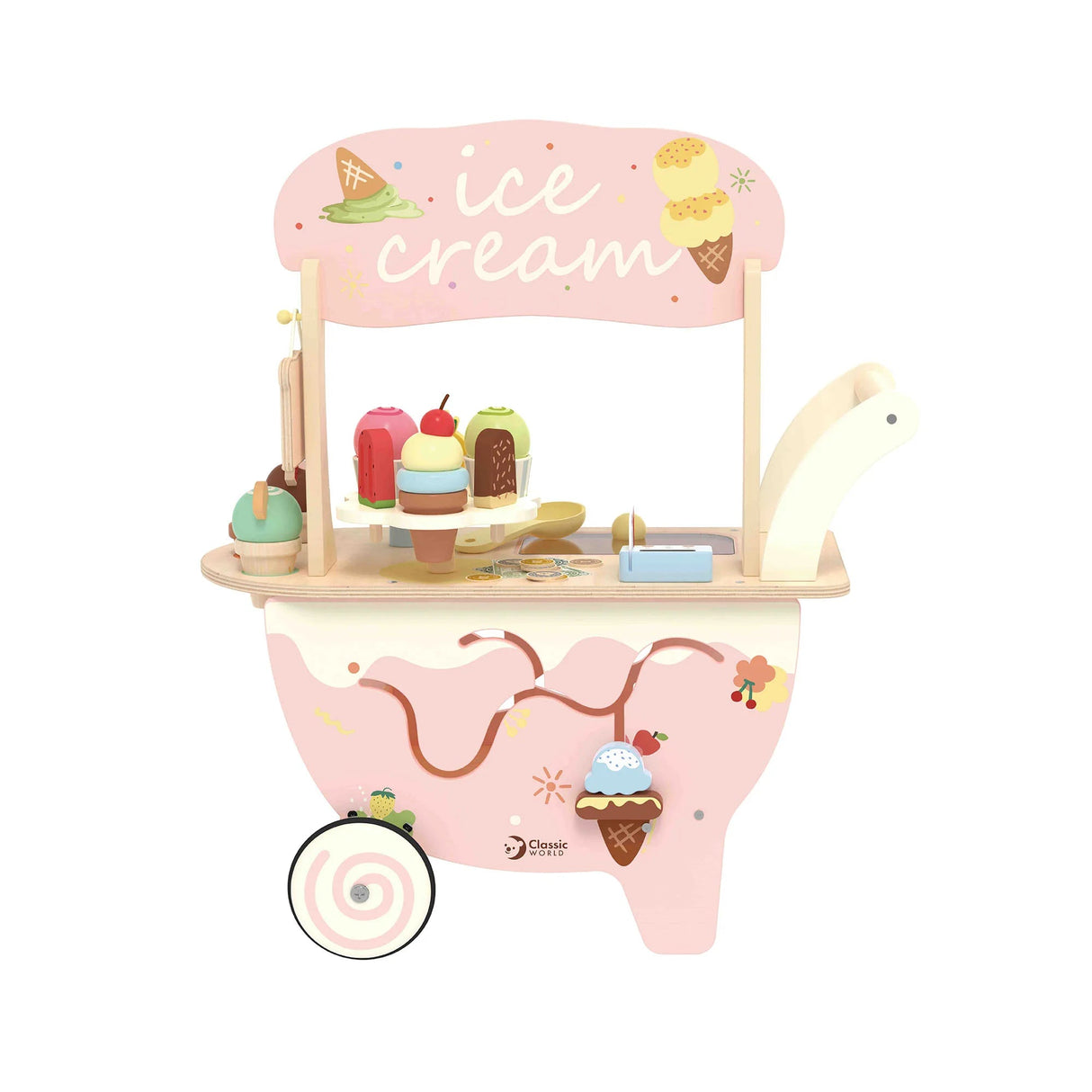 Classic World Ice Cream Cart (Direct Shipping) - Little Whispers