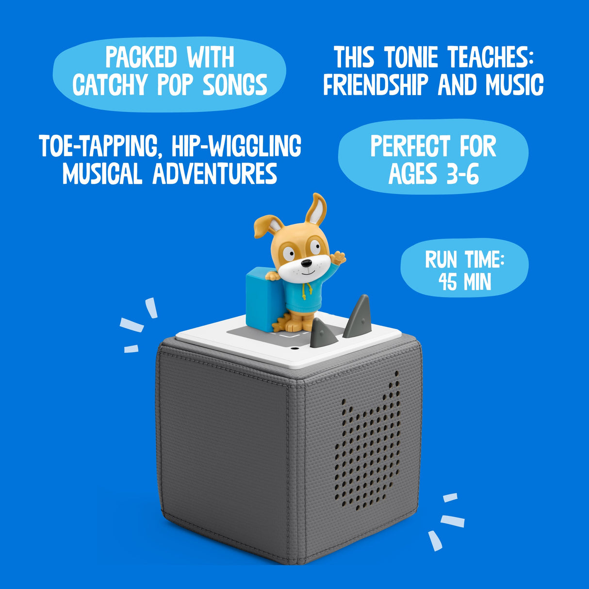 PRE - ORDER: Tonies Audio Character Lalalinos The Best Band in Bambaloo Cosmo - Little Whispers