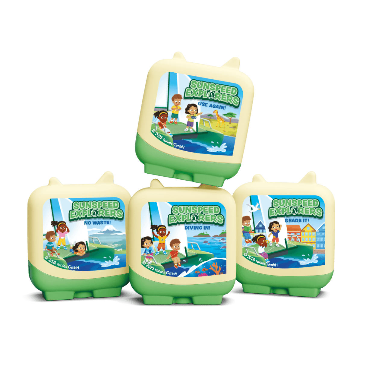 PRE - ORDER: Pocket Tonie Sunspeed Explorers 1 Audio Clever Pocket Tonie Set - Little Whispers