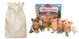 Three Little Pigs and Wolf Story Sack