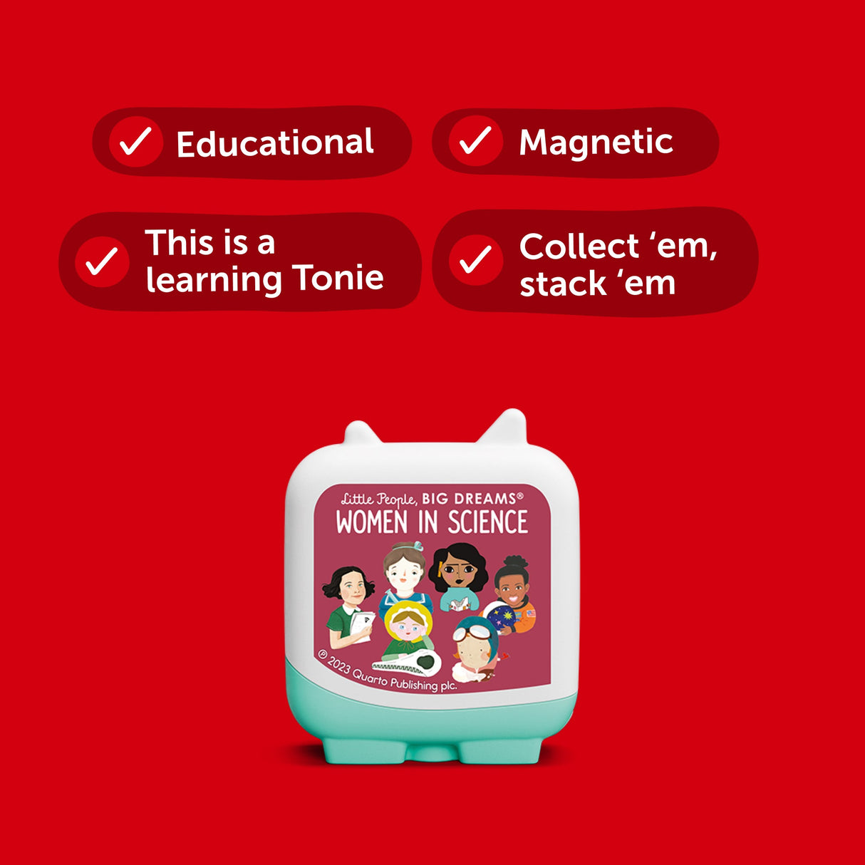 PRE - ORDER - Pocket Tonie Little People, BIG DREAMS ‘Women in Science’ Clever Pocket Tonie - Little Whispers