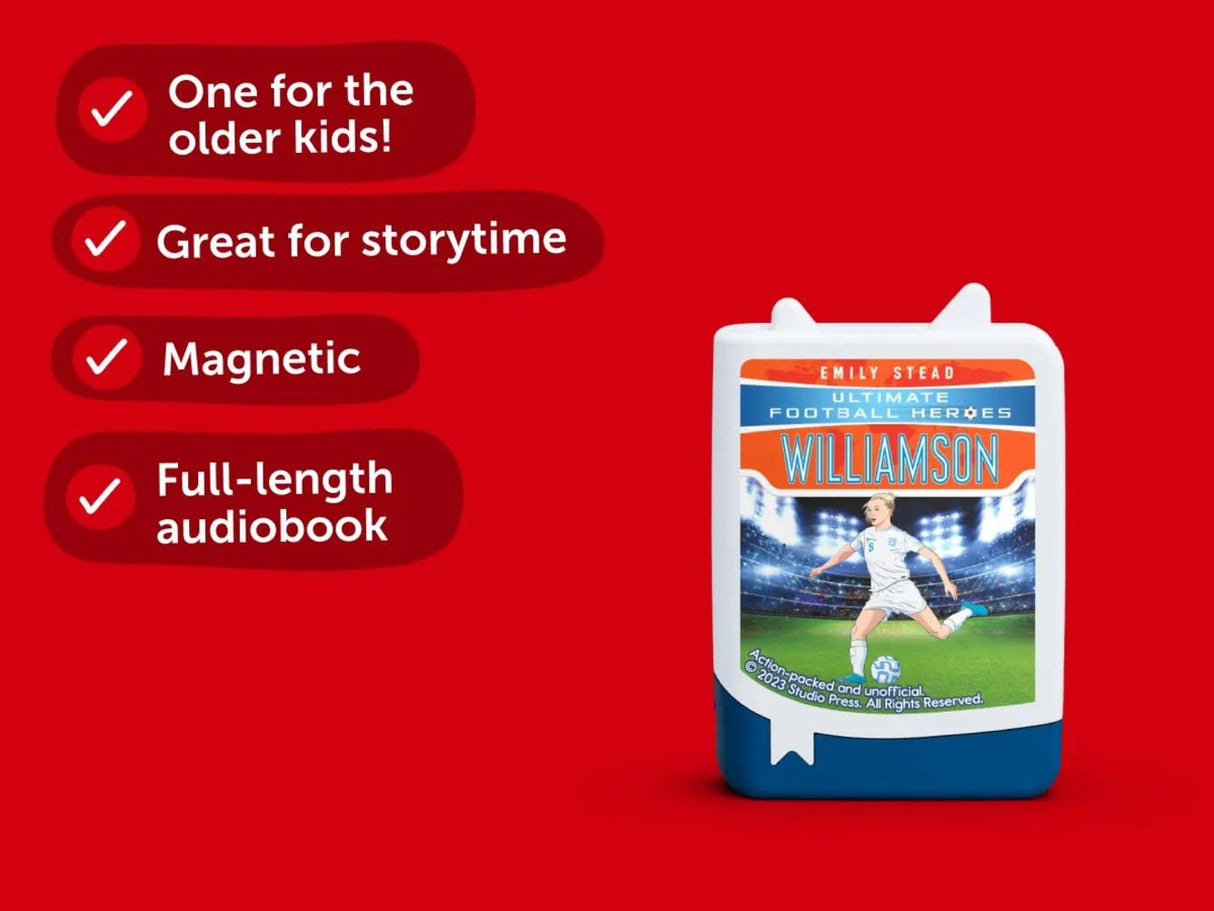 PRE - ORDER - Pocket Tonie Leah Williamson - Ultimate Football Heroes - Little Whispers