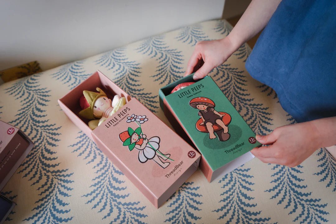 Tenderleaf Little Peeps Poppy Strawberry - Little Whispers