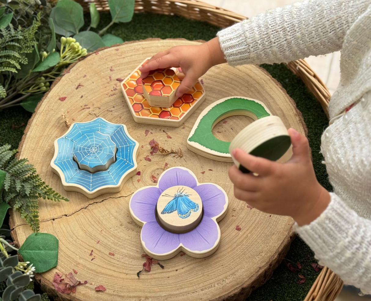 Yellow Door Who's Hiding? Garden Bugs life style