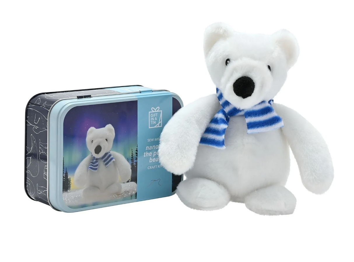 Apples To Pears Gift In A Tin Polar Bear