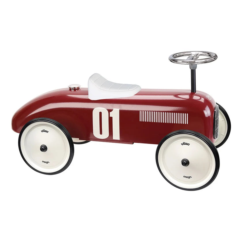 Vilac Classic Metal Racing Car Ride On