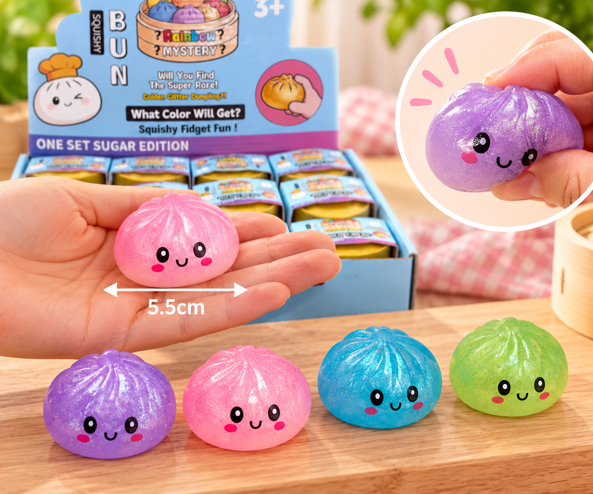 Sensory Mini Squishy Maltose Dumplings - 5.5cm