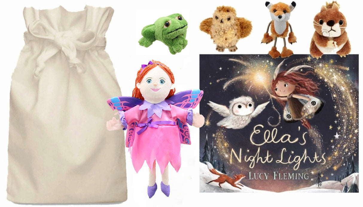 Ella's Night Lights Story Sack with Puppet Company