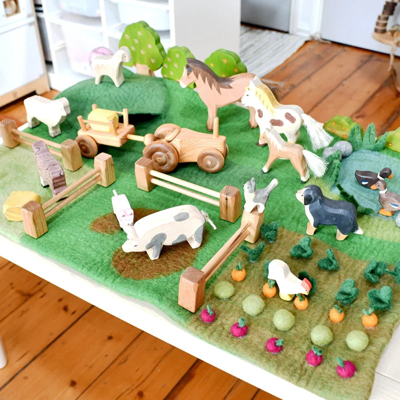 Tara's Treasures Large Farm Play Mat Playscape