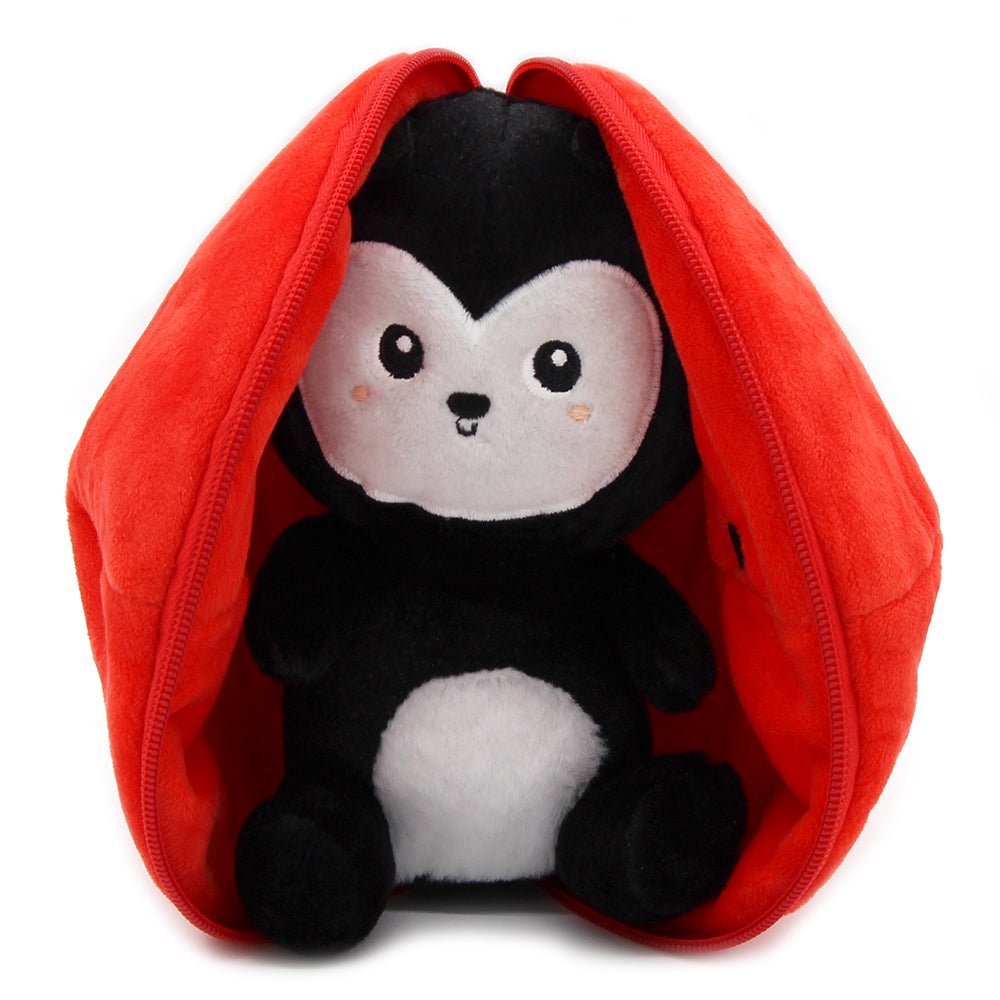 Flipetz Comet the Ladybug/Tomato 2-in-1 Soft Plush Collectable (Pre-Order due in April) - Little Whispers