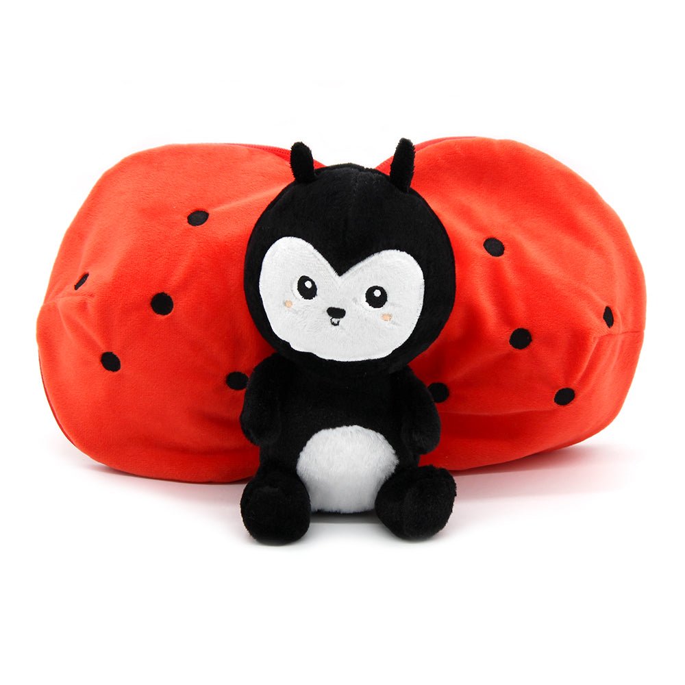 Flipetz Comet the Ladybug/Tomato 2-in-1 Soft Plush Collectable (Pre-Order due in April) - Little Whispers