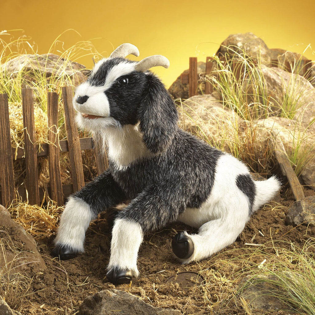 Folkmanis Large Goat Hand Puppet (Pre-Order Yours Now) - Little Whispers
