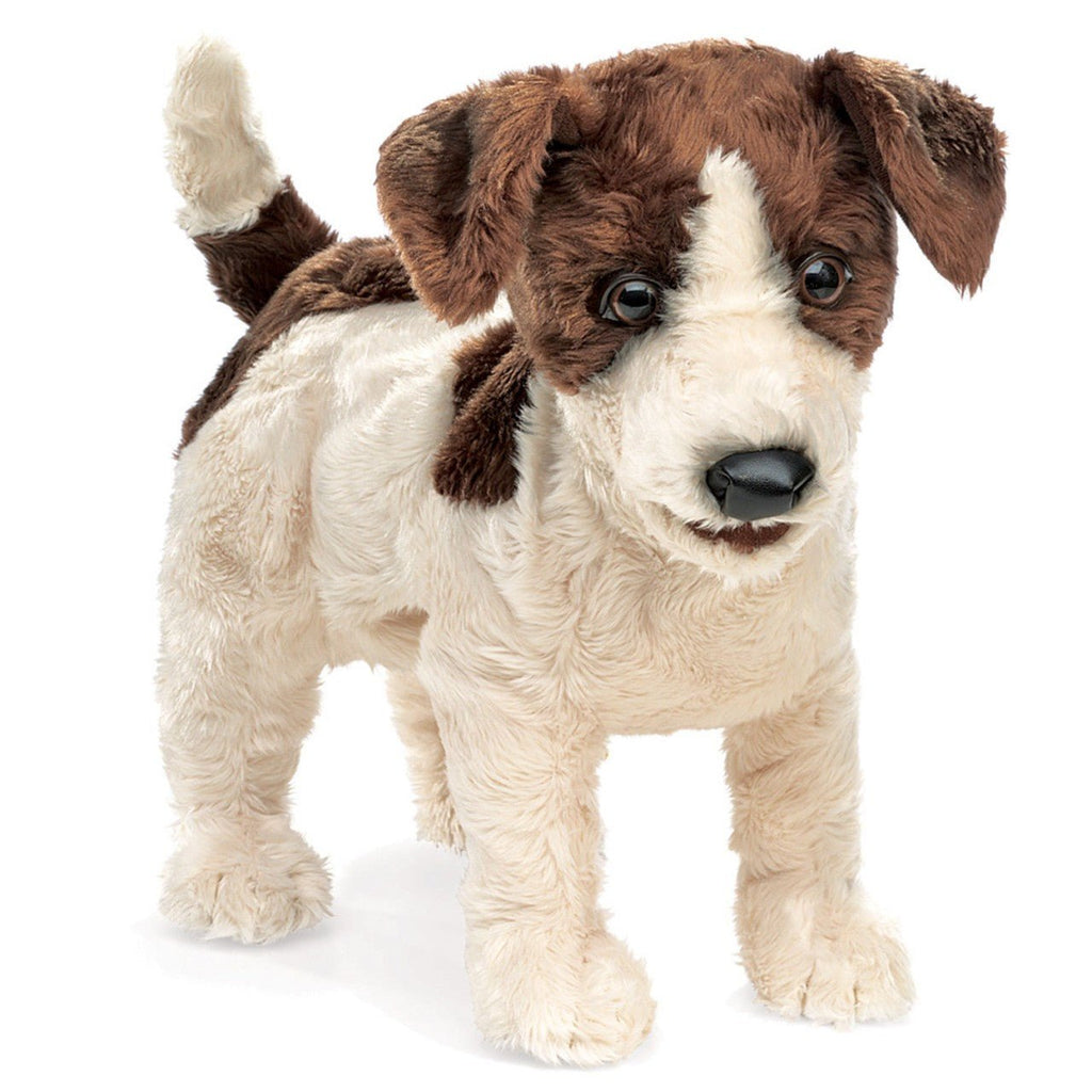 Folkmanis Large Jack Russell Terrier Hand Puppet - Little Whispers