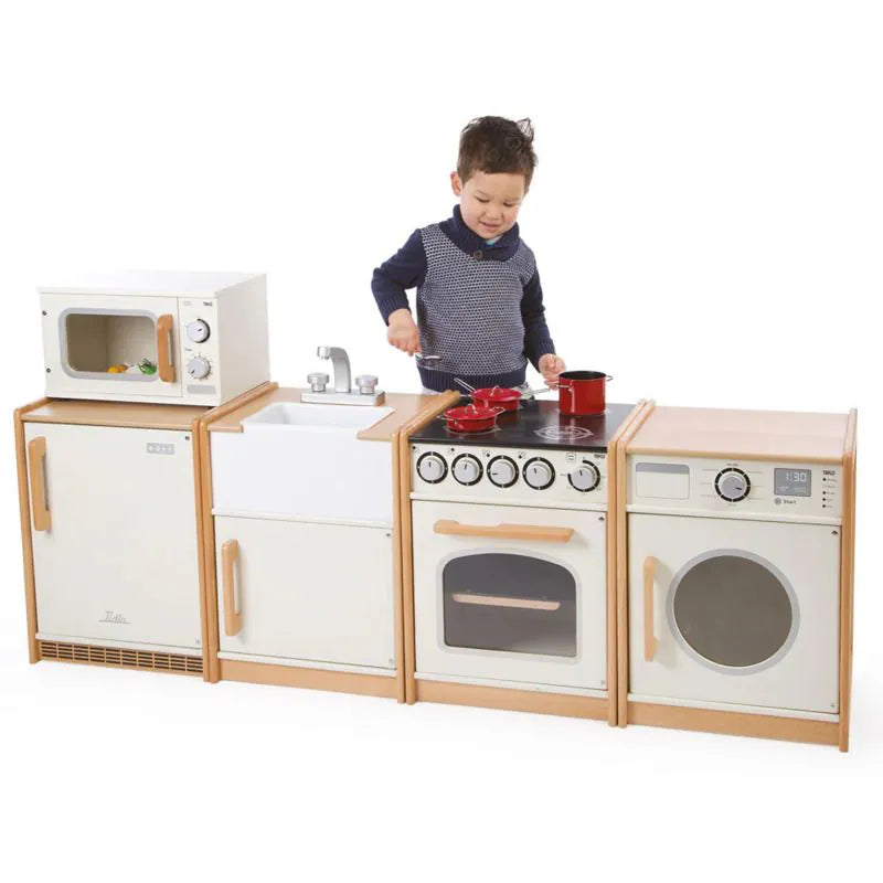White Play Kitchen Bundle - 5 Piece Set
