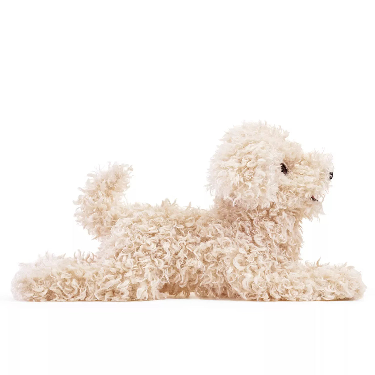 Folkmanis White Poodle Puppy