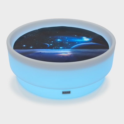 Discovery Glow Low Table + Space Discovery Play Mat (Direct Shipping)