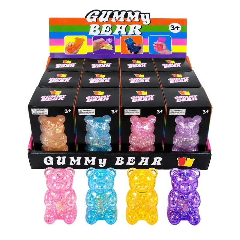 Sensory Squishy Glitter Maltose Bear