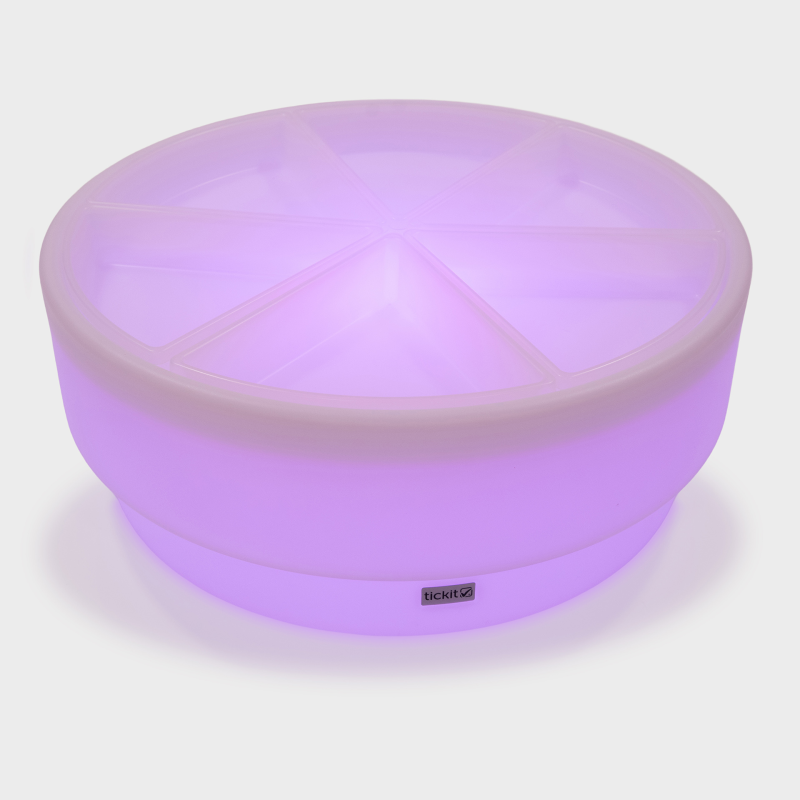 Discovery Glow Low Table + Discovery Trays Set (Direct Shipping)