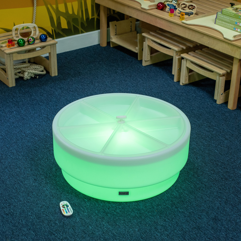 Discovery Glow Low Table + Discovery Trays Set (Direct Shipping)