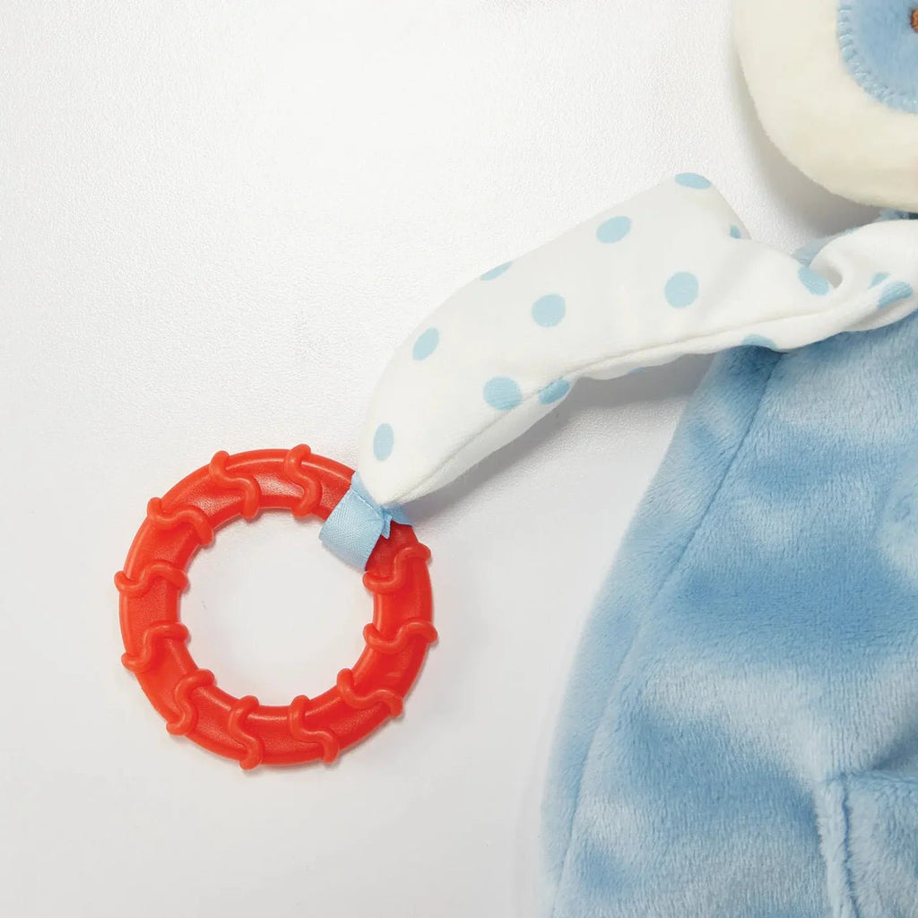 Skipit Blue Dog Activity Baby Toy Comforter and Teether - Little Whispers