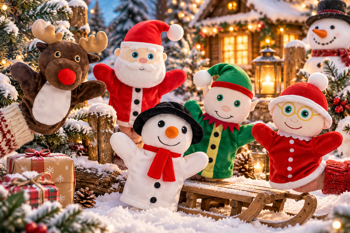 Puppet Company Christmas Hand Puppets